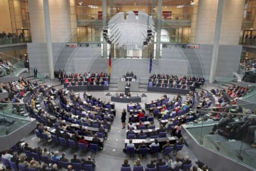 Rede Schroeder im Bundestag