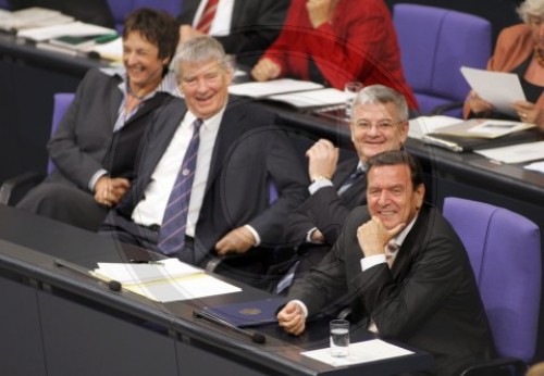 Schroeder im Bundestag