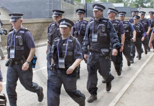 Britische Polizei