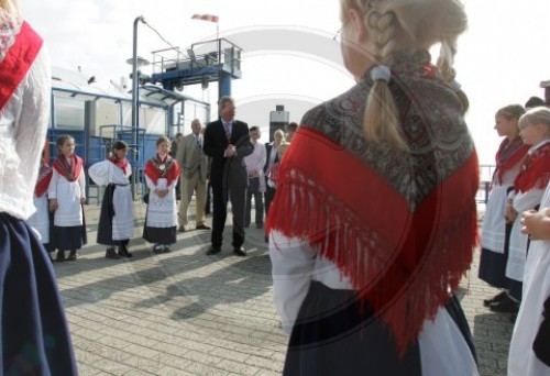 Wulff auf Insel Borkum