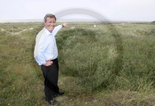 Wulff auf Insel Borkum