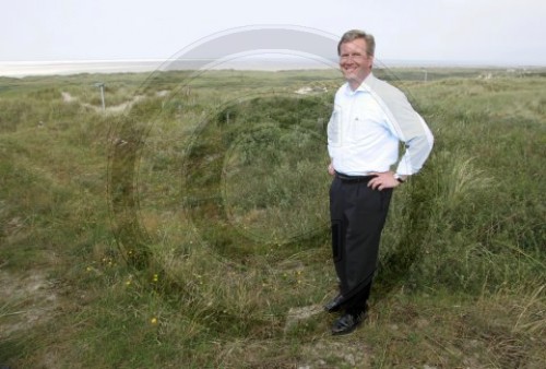 Wulff auf Insel Borkum