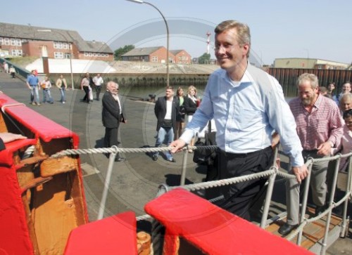 Wulff auf Insel Borkum