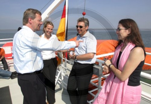 Wulff auf Insel Borkum