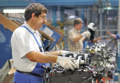 Motorenproduktion bei FORD