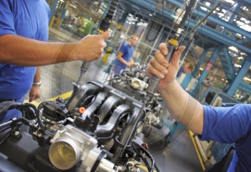 Motorenproduktion bei FORD