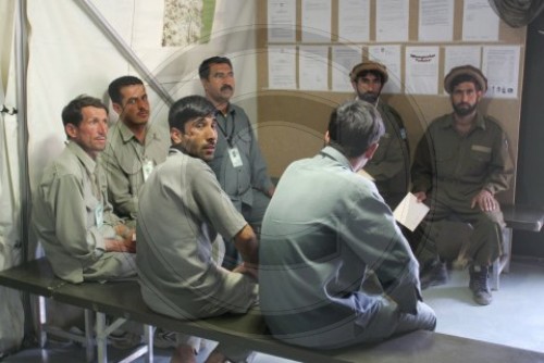 Lazarett im ISAF Lager in Kunduz