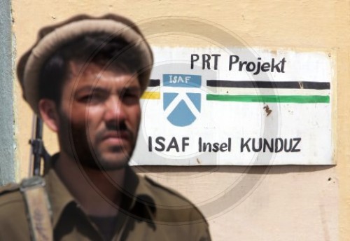 ISAF Lager in Kunduz