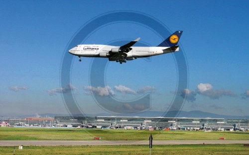 Boeing 747 von Lufthansa