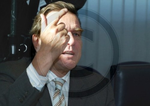 Bundeskanzler Gerhard SCHROEDER