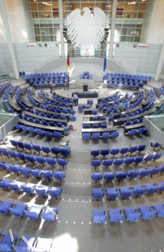 Wer sitzt wo im Bundestag?