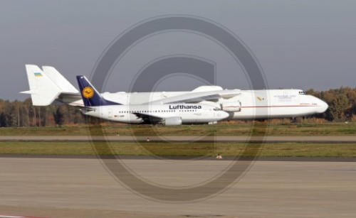 Antonov 225 und Lufthansa