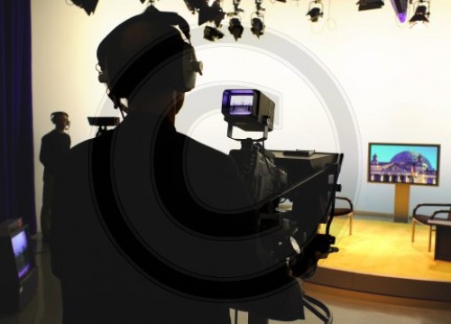 TV Studio im Bundestag