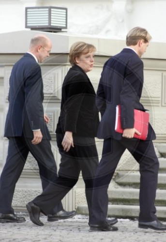 Merkel bei Klausurtagung