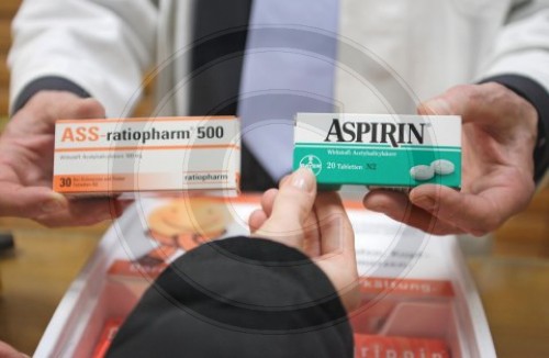 Aspirin oder ASS-ratiopharm