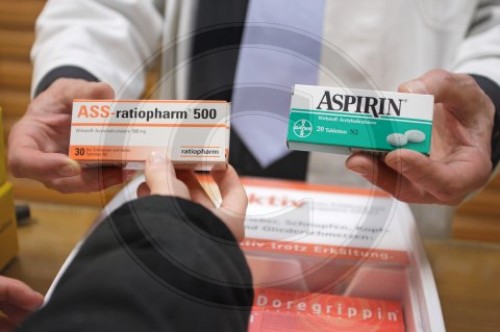 Aspirin oder ASS-ratiopharm