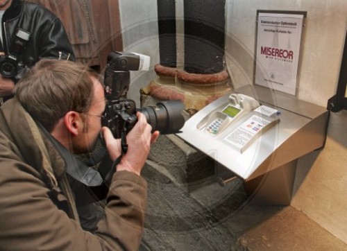 Erster elektronischer Opferstock der katholischen Kirche