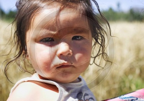 Kleinkind in Bolivien