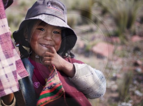 Kind in Bolivien