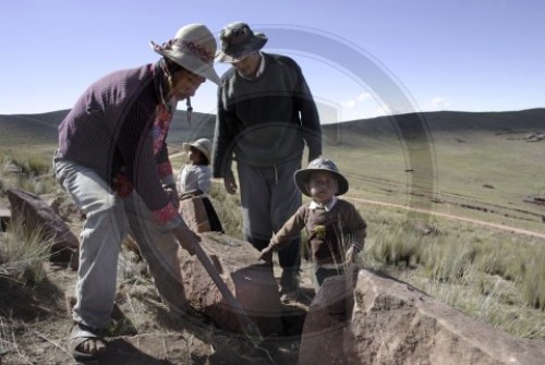 Bauern in Bolivien
Soforthilfeprogr