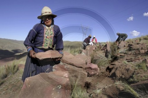 Bauern in Bolivien
Soforthilfeprogr