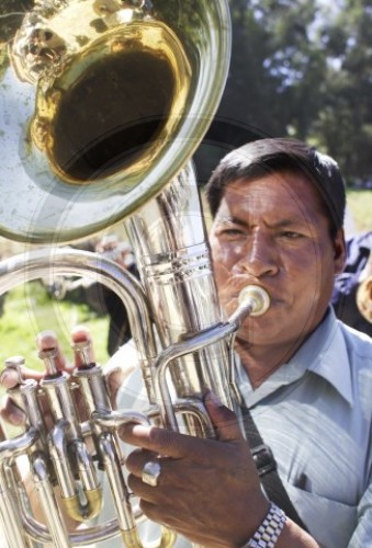 Musiker in Bolivien