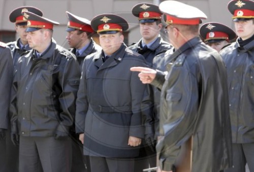 Russische Polizisten