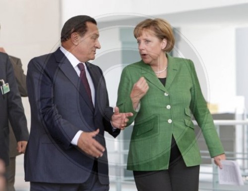 MUBARAK, MERKEL