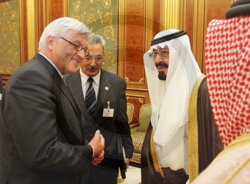 Steinmeier bei saudischem Koenig