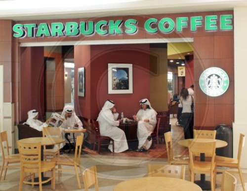 Starbuck's Coffee in Katar