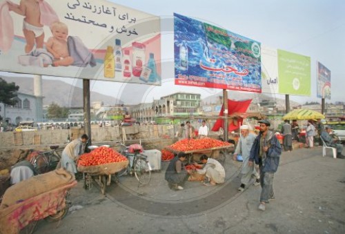 Markt in Kabul