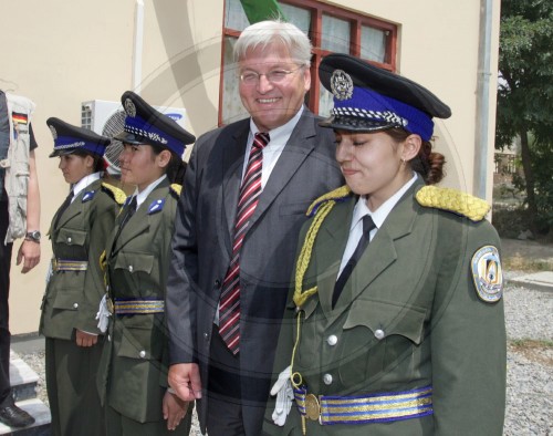 STEINMEIER besucht Polizeiakademie in Kabul
