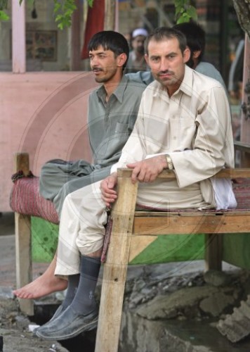 Strassenszene in Kunduz