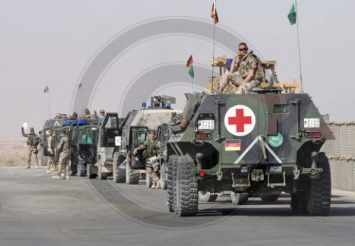 Deutsche Soldaten in Mazar-i-Sharif