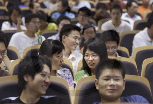 Studenten in Shanghai