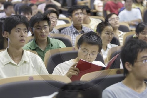 Studenten in Shanghai