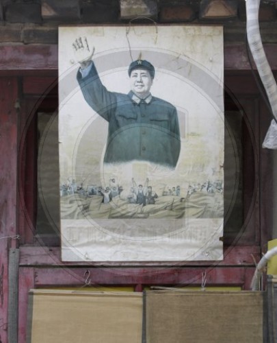 Mao Bild in Peking