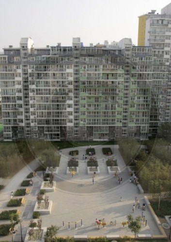 Wohnungsbau in Peking
