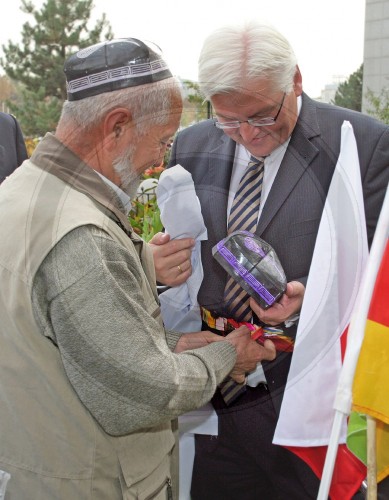 Steinmeier trifft WM Fan