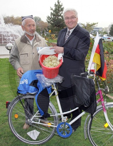 Steinmeier trifft WM Fan