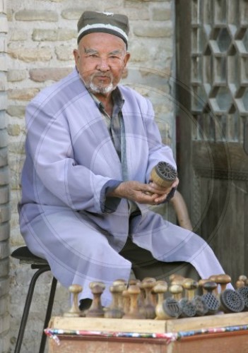 Mann in Usbekistan