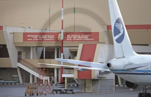 Flughafen in Aschgabat