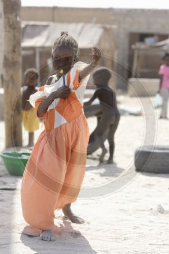 Kind in Mauretanien