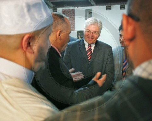 Frank-Walter STEINMEIER besucht die GROßE MOSCHEE