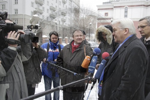 STEINMEIER in Moskau