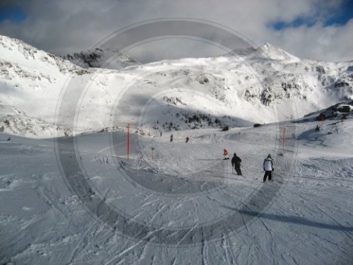 Skigebiet Obertauern in Oesterreich