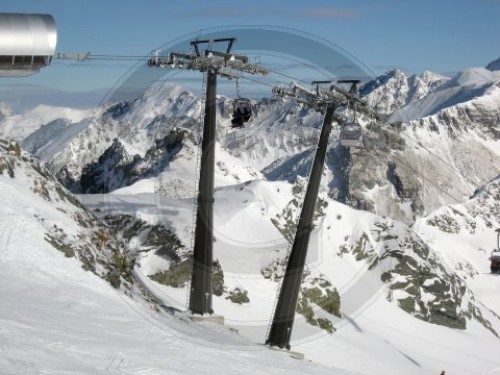 Skigebiet Obertauern in Oesterreich