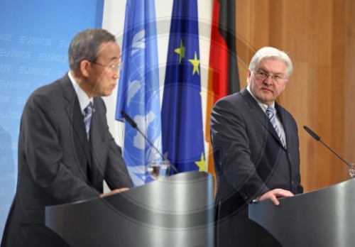 BAN Ki Moon, STEINMEIER