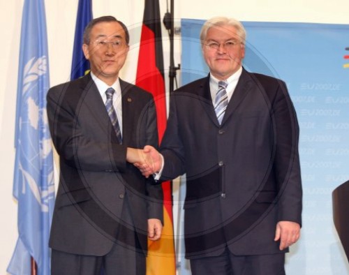 BAN Ki Moon, STEINMEIER