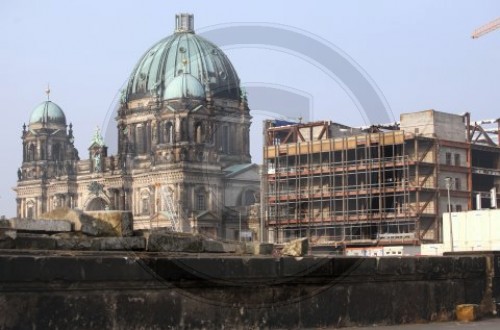 Berliner Dom und Palast der Republik